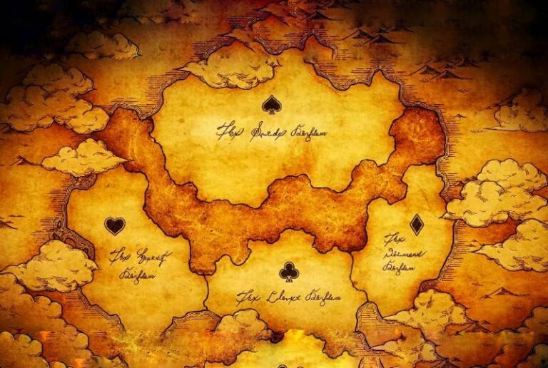 Black Clover map