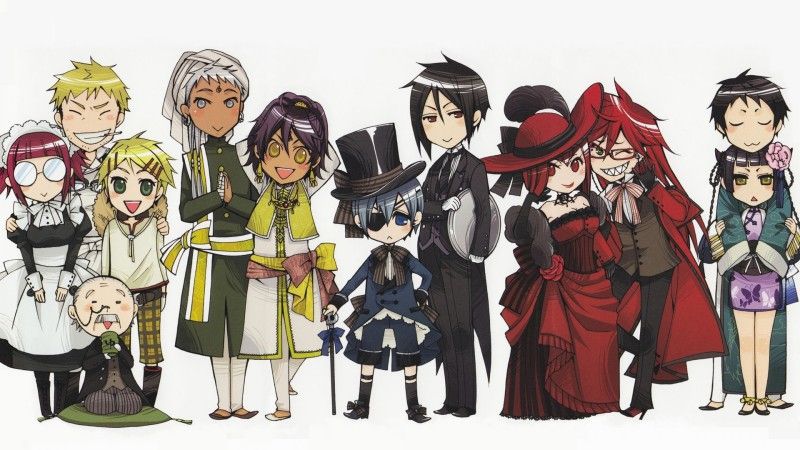 Top 20: Qual seu personagem preferido no anime Black Butler