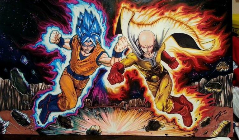 Goku vs. Saitama Who will win in one on one battle