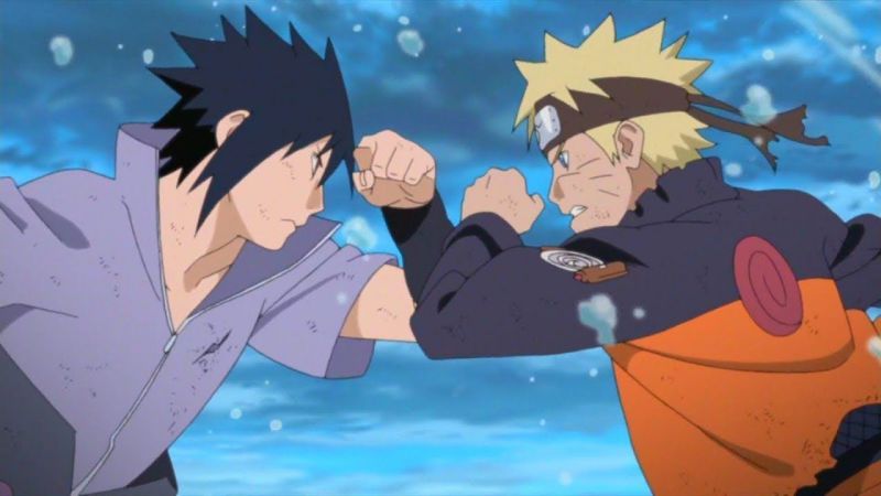 8 times Sasuke was weaker than Naruto