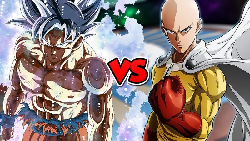 goku vs saitama