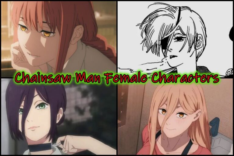 Chainsaw Man Female Characters