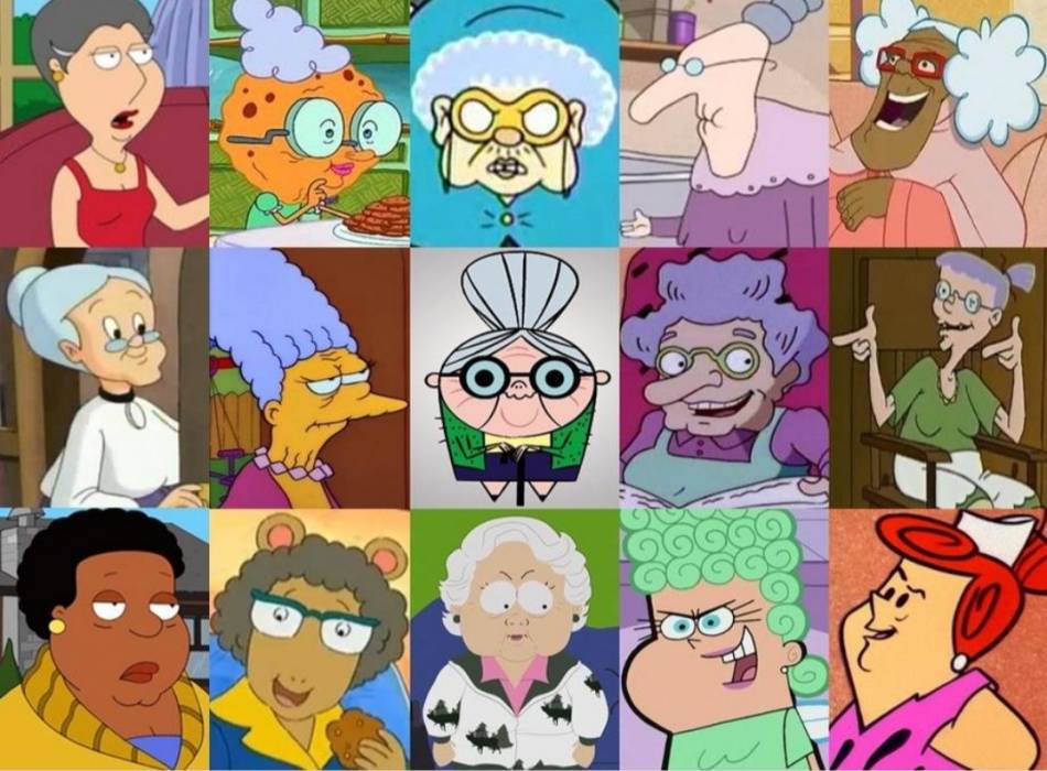 Top 10 Most Popular Old Lady Cartoon Characters - OtakusNotes
