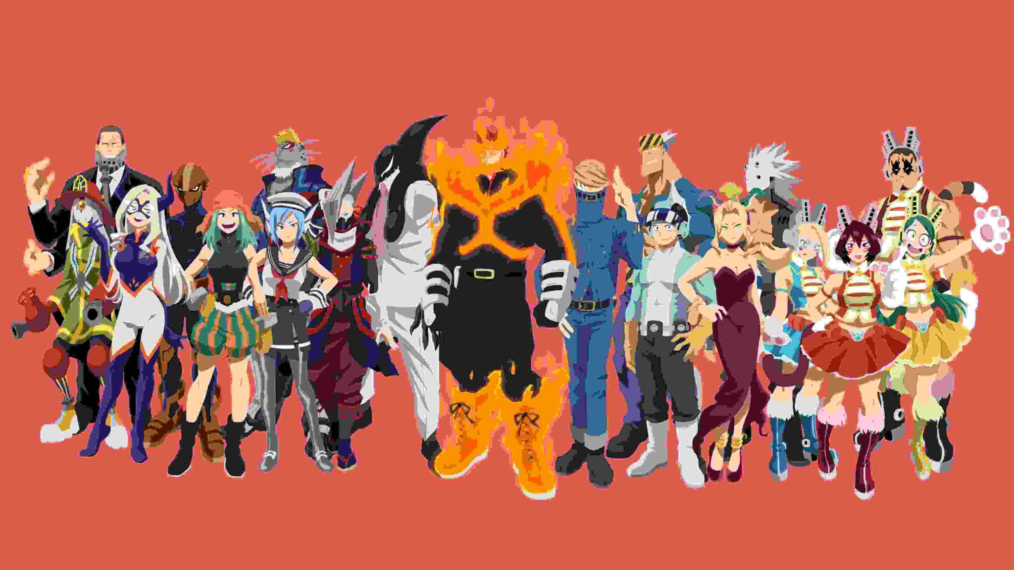 The Strongest Hero Party Wants To Know Love Top 15 (MHA) My Hero Academia Strongest Heroes Ranked - OtakusNotes