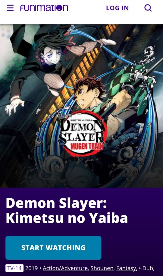 Demon Slayer S2 Funimation