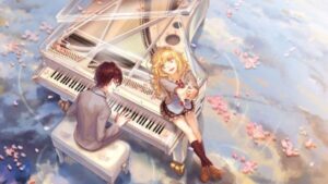 Your Lie in April anime wallpaper