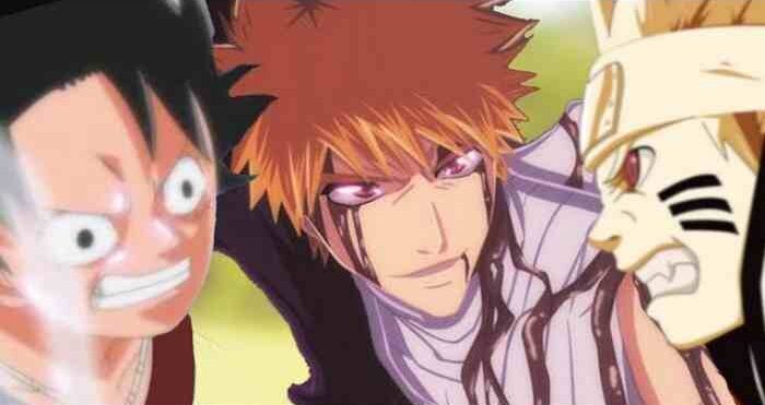Naruto vs Ichigo vs Luffy