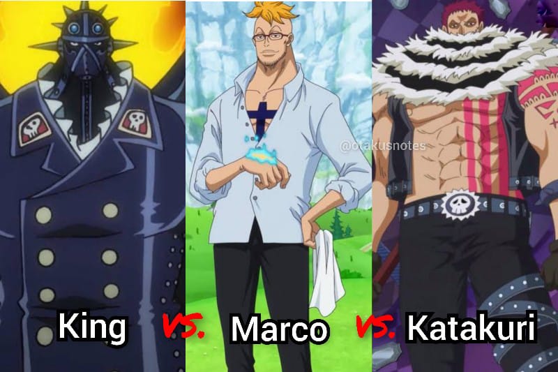 King vs Marco vs Katakuri