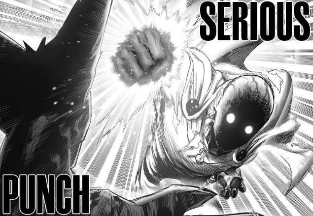 Garou vs Saitama- serious series