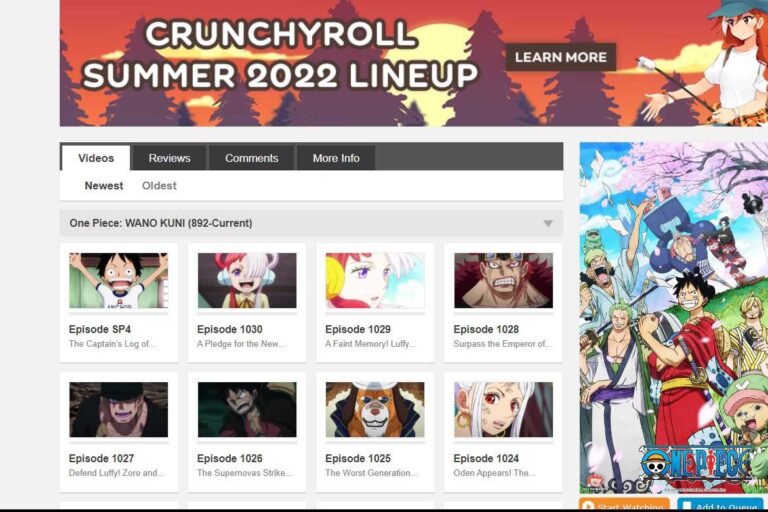 Does Crunchyroll have One Piece English Dub? (2023) OtakusNotes