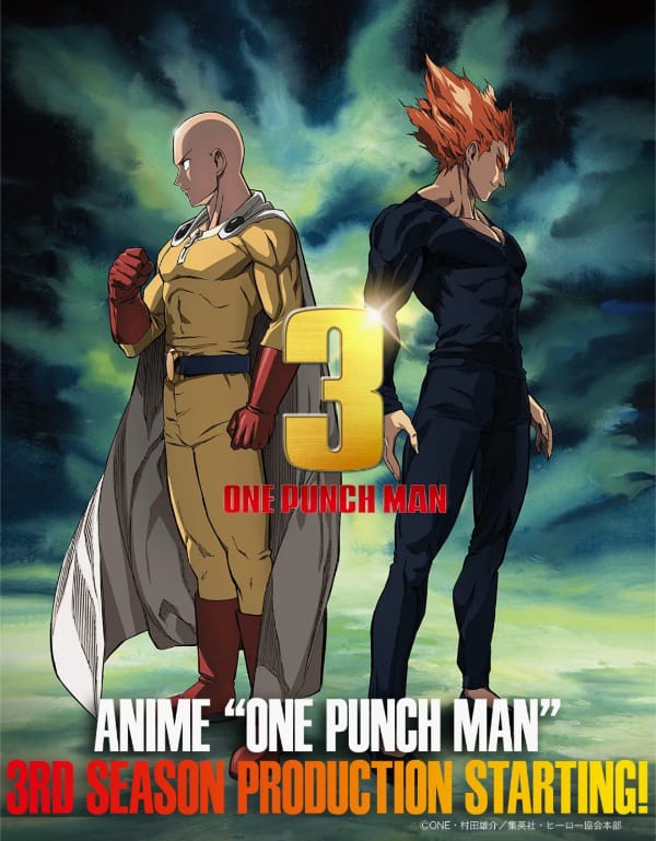 One Punch Man Season 3 Next Year (2023)