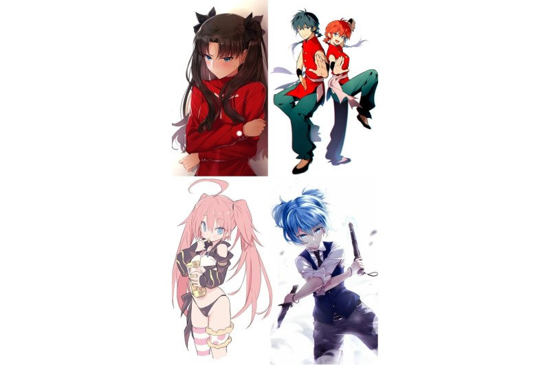 Anime Characters with Pigtails poster