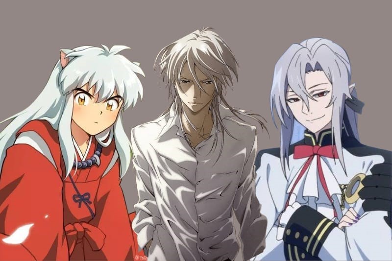 Anime Guys with Long White Hair