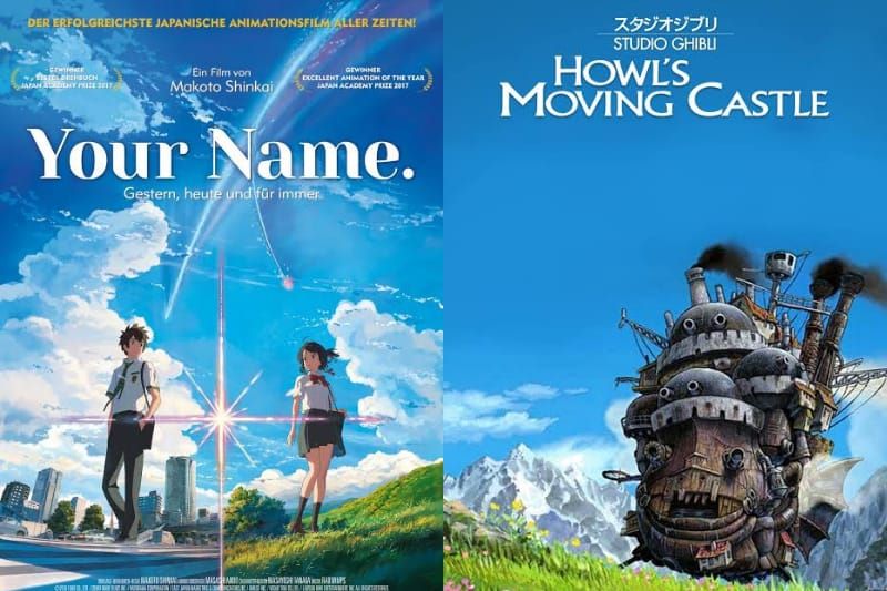 Best dubbed anime movies