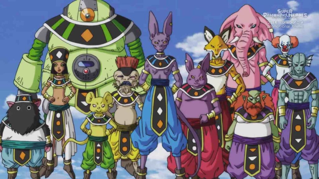 Gods of Destruction Dragon Ball Super