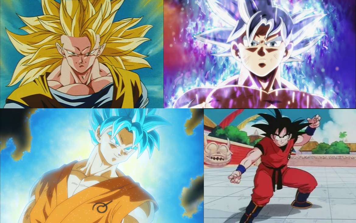 Goku All Tranformations (From Weakest to Strongest in Dragon Ball Manga) -  OtakusNotes