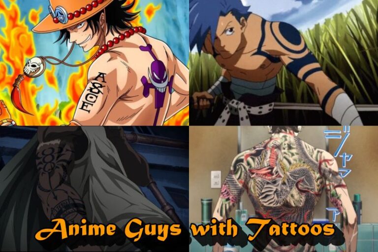 Anime Guys with Tattoos
