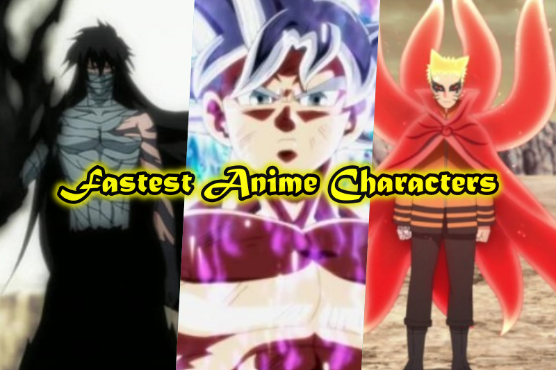 Fastest Anime Characters