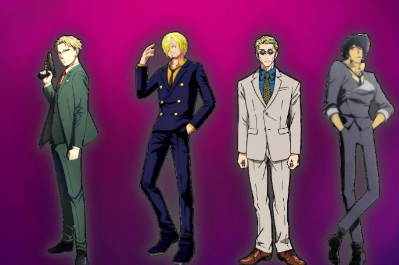 Hottest Anime Guys with Suit
