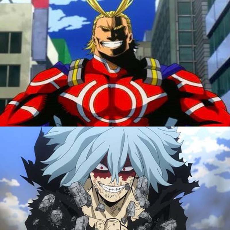 All Might vs Shigaraki