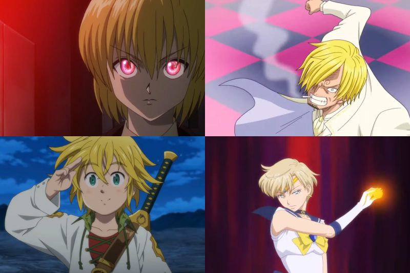Anime Characters With Short Blonde Hair