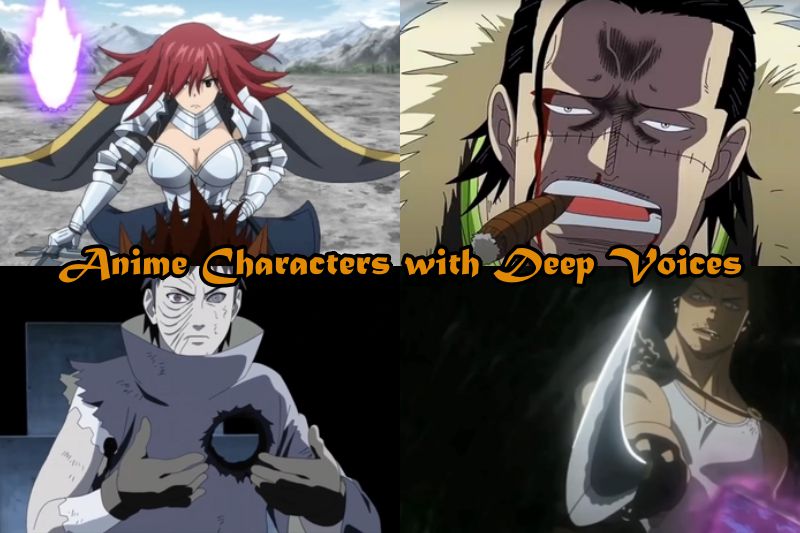 Anime Characters with Deep Voices
