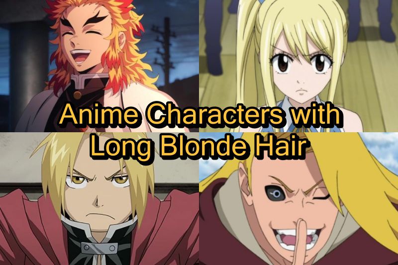 Anime Characters with Long Blonde Hair