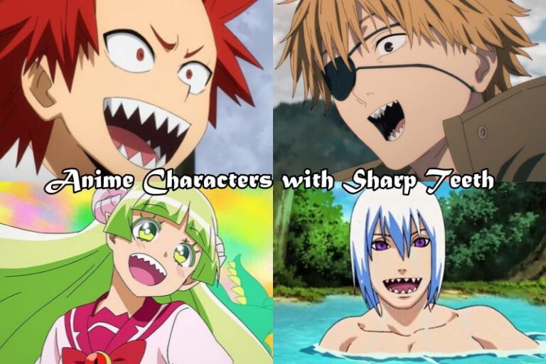 15 Best Anime Characters with Sharp Teeth | List - OtakusNotes