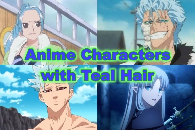Anime Characters with Teal Hair