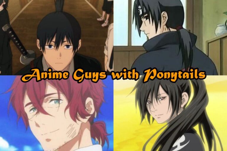Anime Guys with Ponytails