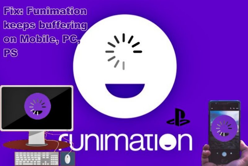 Funimation keeps buffering on Mobile, PC, PS4, PS5