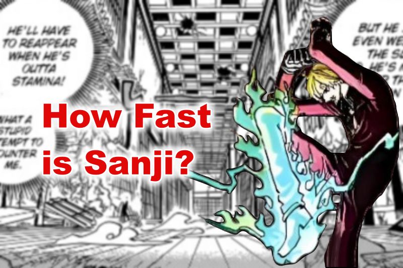 How Fast is Sanji in One Piece