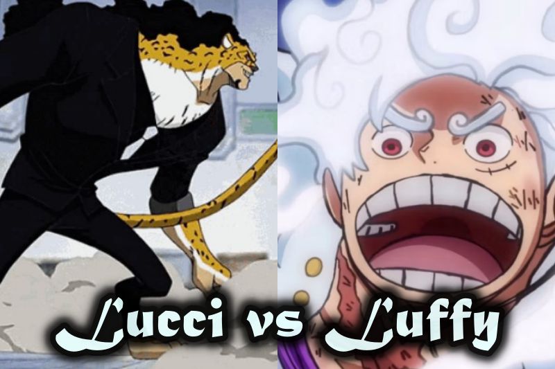 Luffy Gear 5 vs Lucci