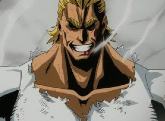 all might in MHA