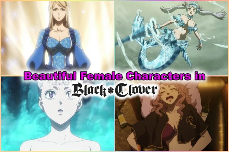 Hot Female Characters in Black Clover