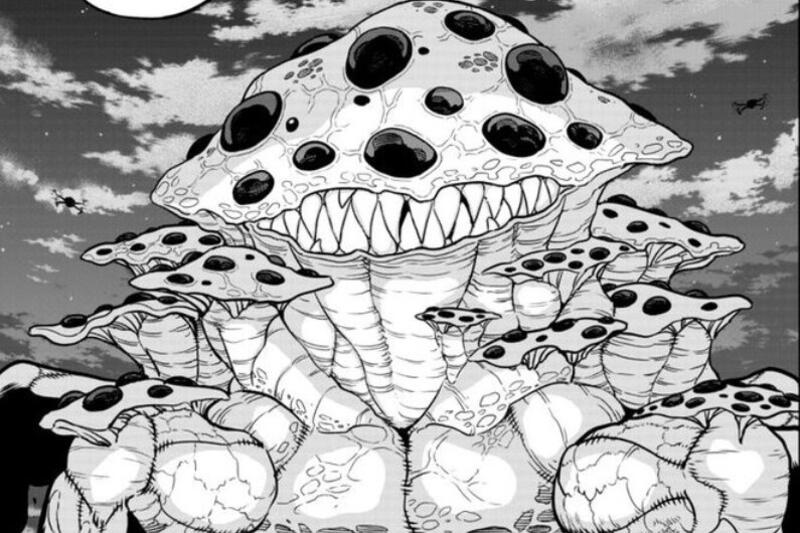 Fungal Type Kaiju in Kaiju No 8