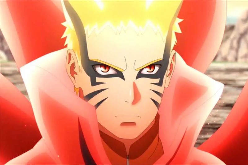 Naruto in Baryon Mode