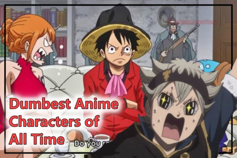 Dumbest Anime Characters