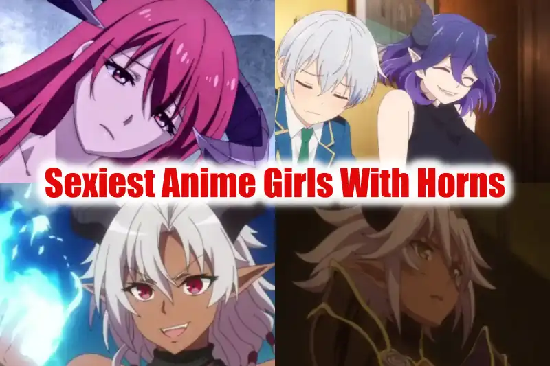 anime girls with horn
