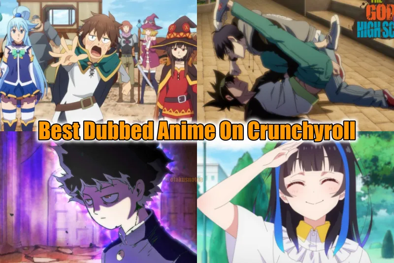 Best Dubbed Anime On Crunchyroll