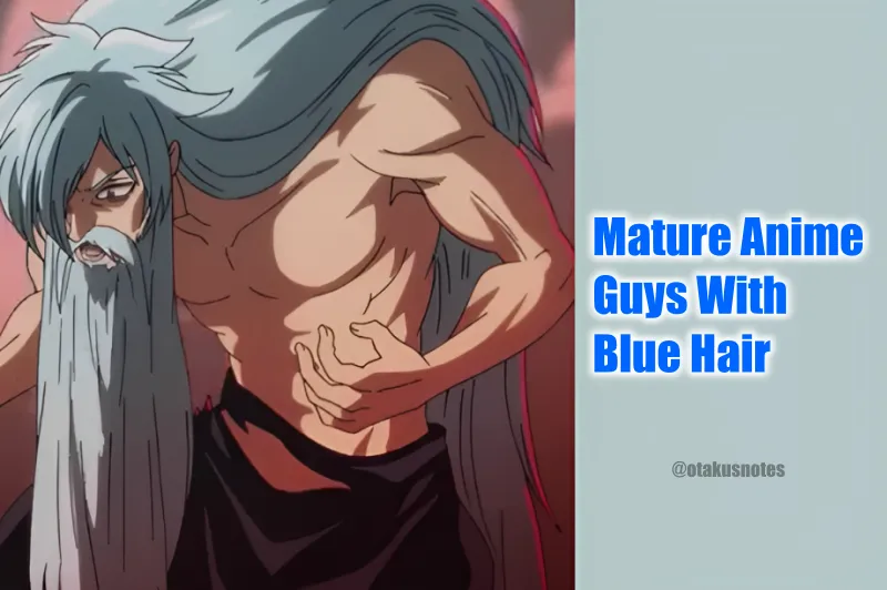 Mature Anime Guys With Blue Hair