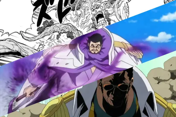 Kizaru vs Fujitora vs Ryokugyu Comparison