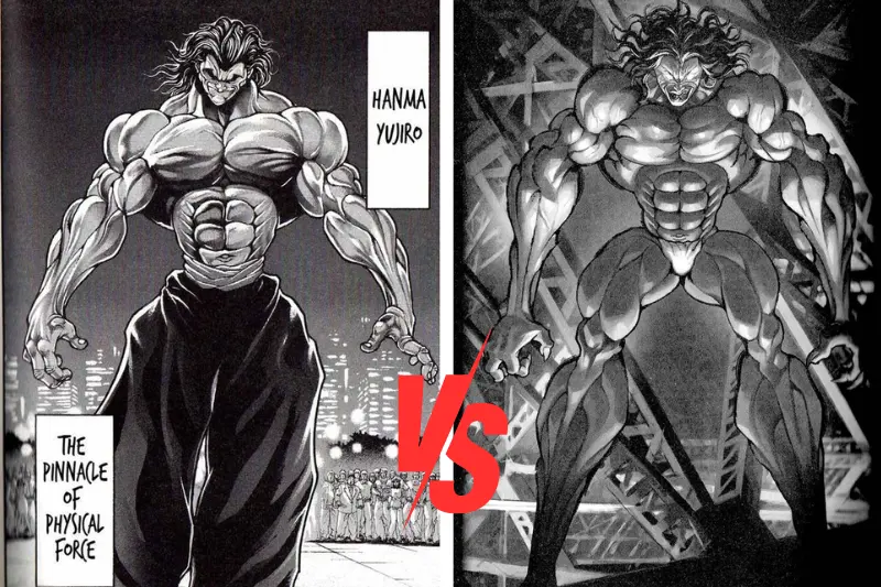 PICKLE VS YUJIRO HANMA #baki #bakihanma #picklebaki #yujirohanma