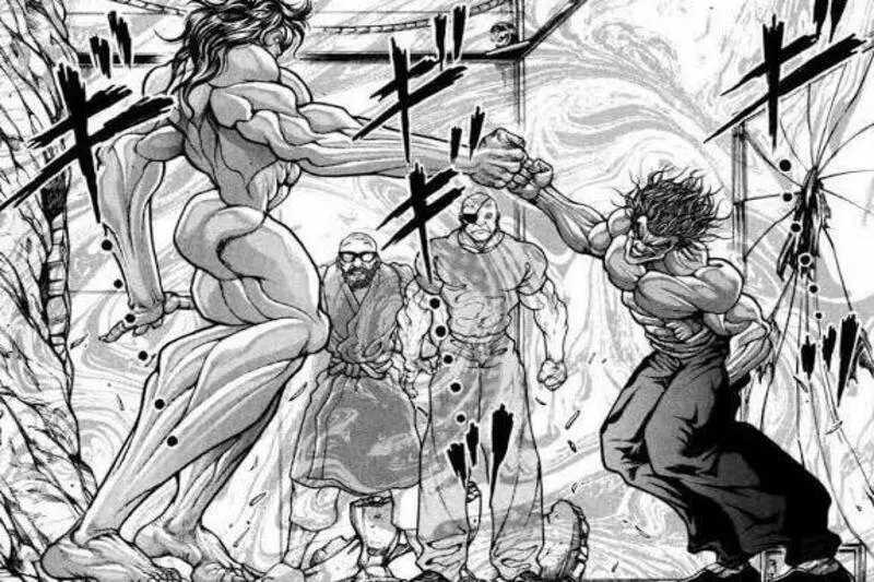 PICKLE VS YUJIRO HANMA #baki #bakihanma #picklebaki #yujirohanma