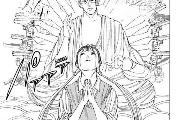 Nao Toramaru praying to Sakamoto