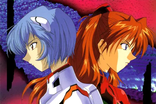 Asuka Langley Soryu and Rei Ayanami