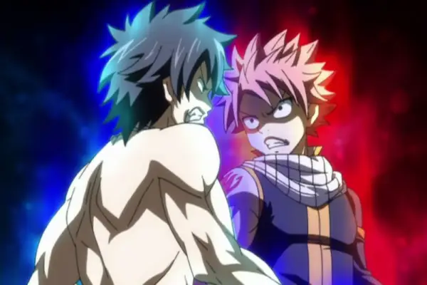 Natsu Dragneel and Gray Fullbuster