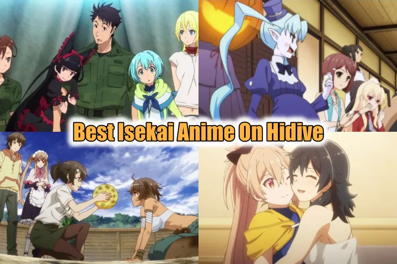 Best Isekai Anime On Hidive