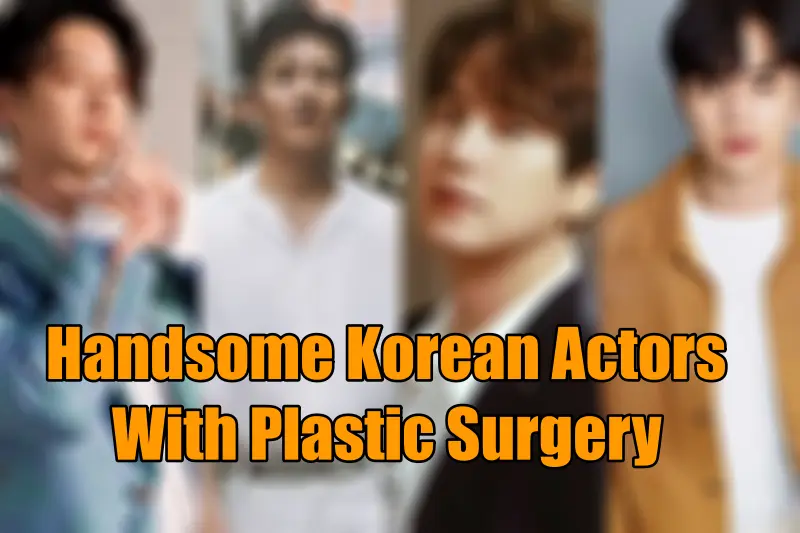Handsome Korean Actors With Plastic Surgery