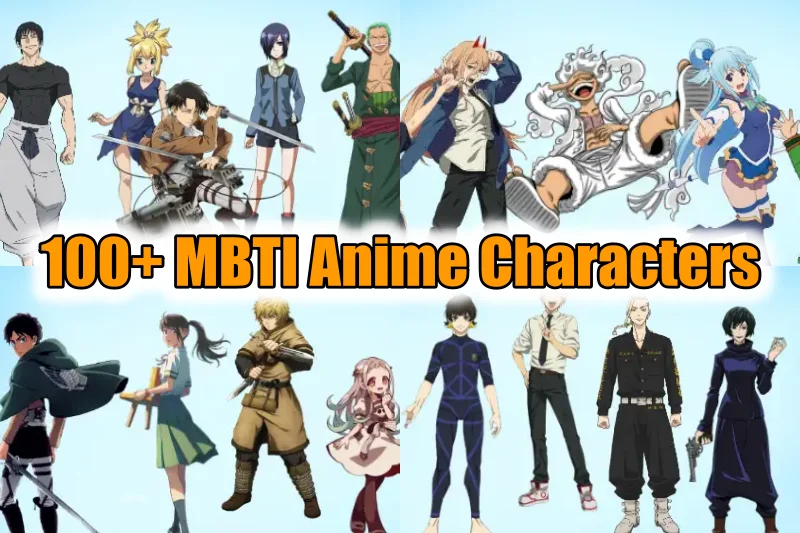 MBTI personajes de Anime